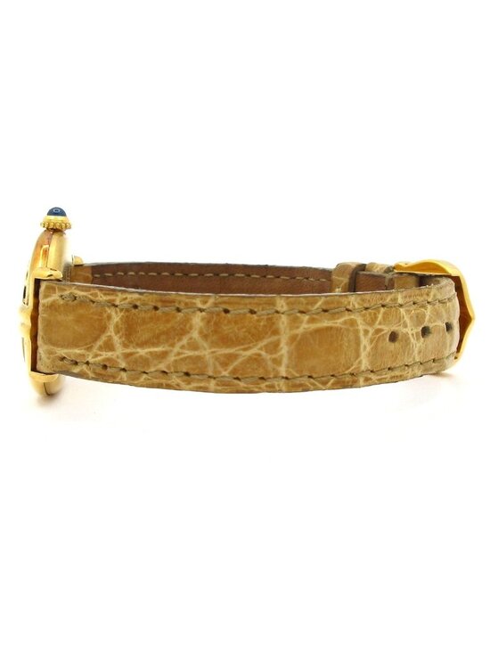 Cartier Watch Must Colise Vermeil 925 Leather Strap Ivory main image 4